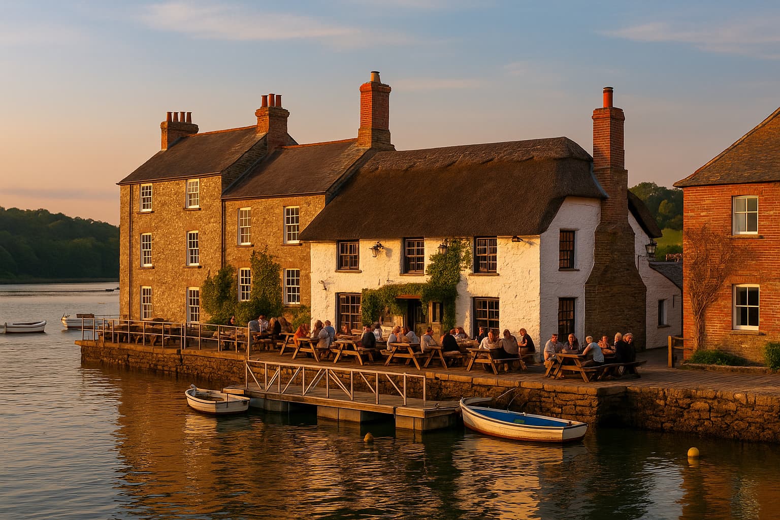 English Pubs With Stunning Views and Rich History