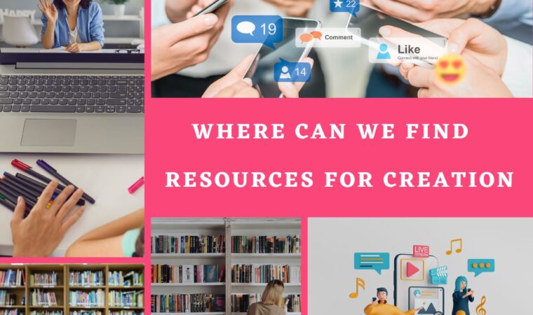 Where Can We Find Resources For Creation